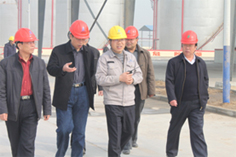 菏泽市环保局常洪峰视察山东凯雷圣奥环保设...