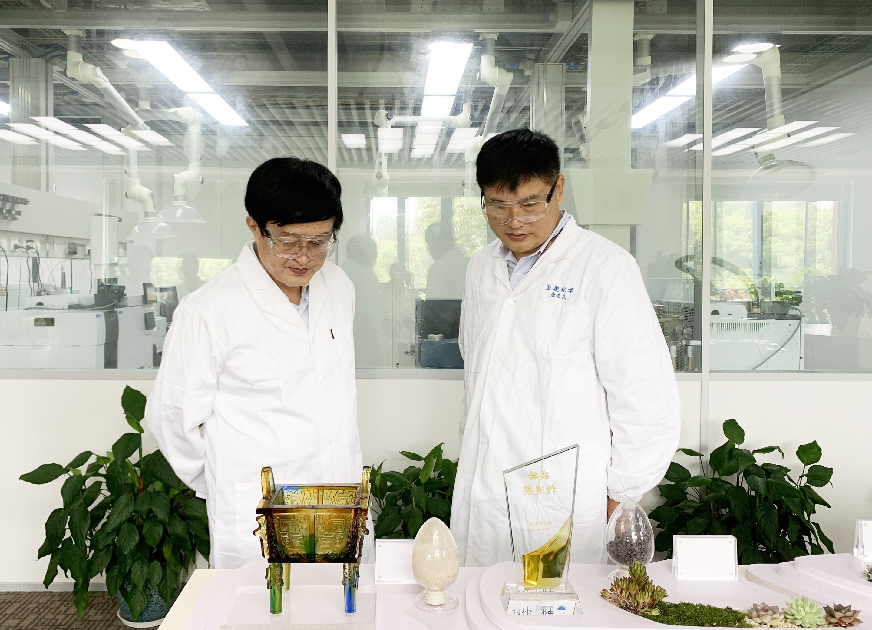 中国石化联合会副会长李彬调研圣奥化学研发...