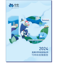 圣奥化学2024可持续发展报告
